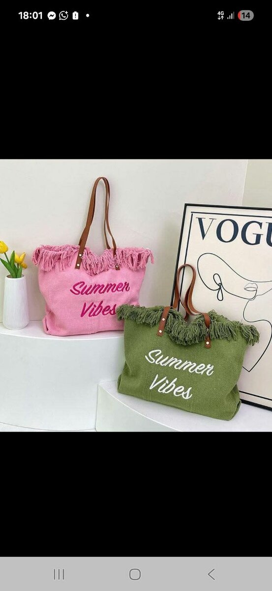 Sac Cabas "Summer Vibes"