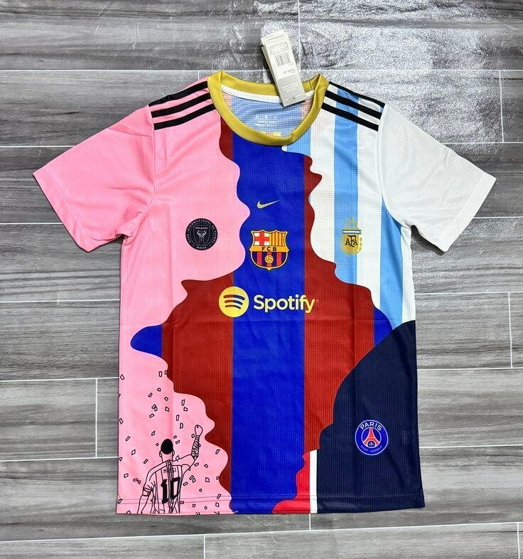 T-shirt football clubs multicolore