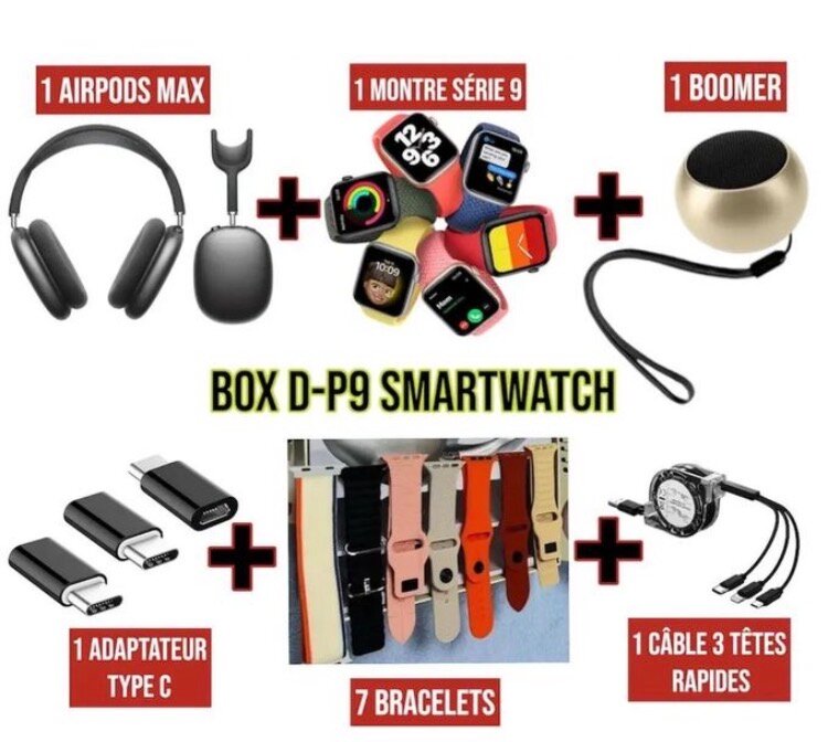 Coffret D-P9 Smartwatch