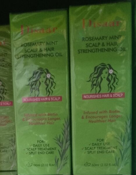 Huile Capillaire Fortifiante Menthe Romarin