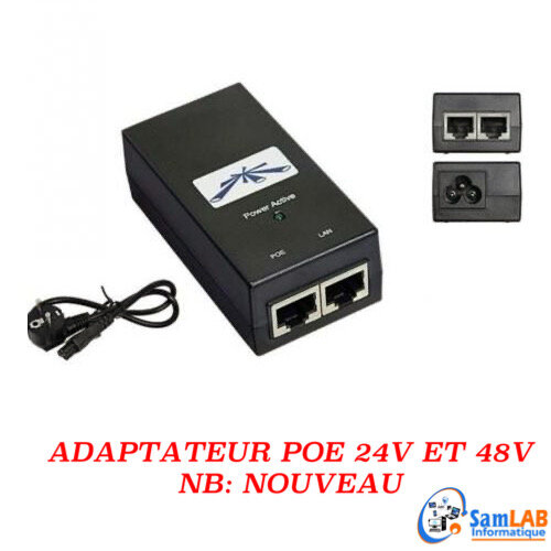 Adaptateur PoE 24V