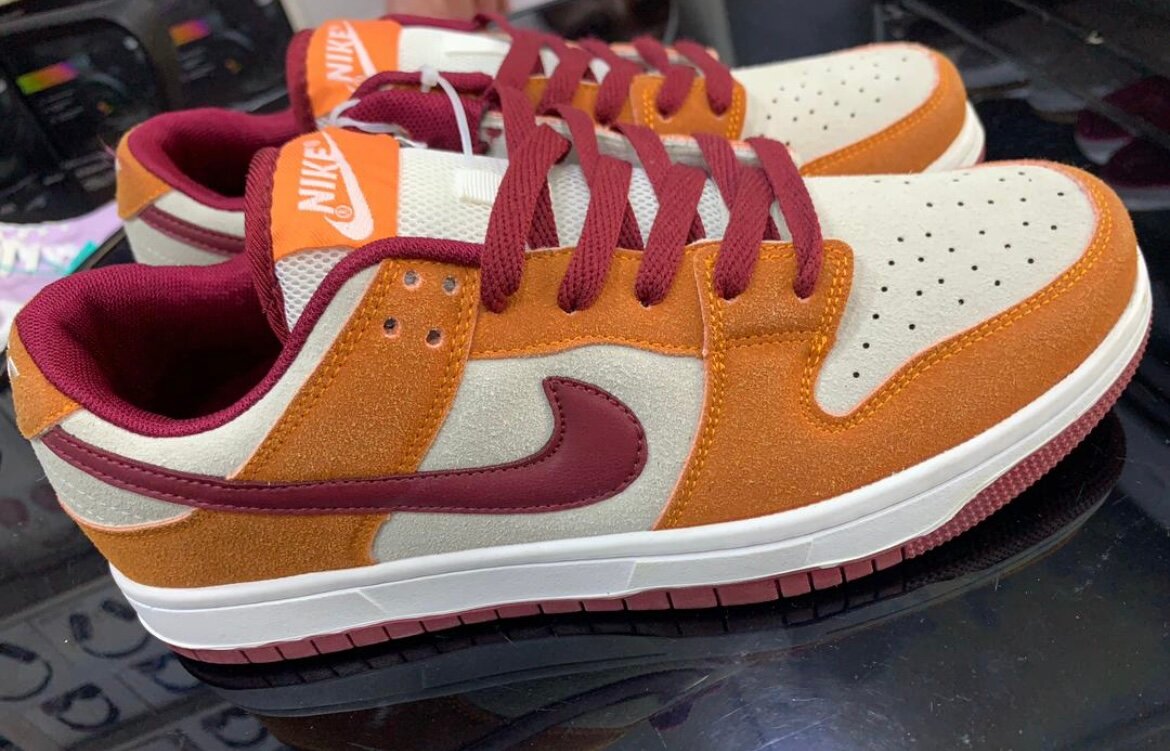 Baskets Nike colorées tendance