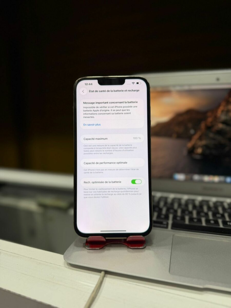 13Pro Max 128Go caméra flou