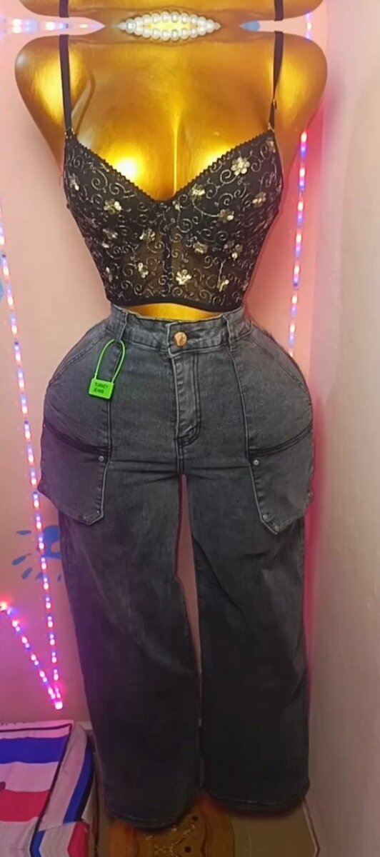 Jean taille haute tendance