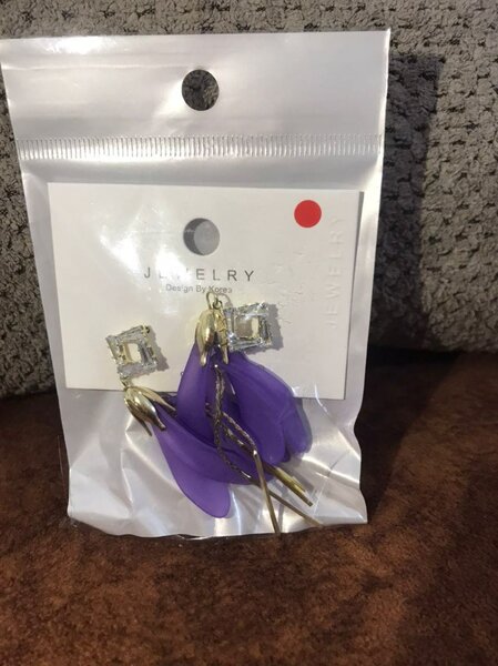 Boucles d'oreilles fleur élégance