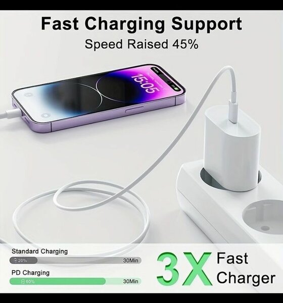 Chargeur iPhone original 15