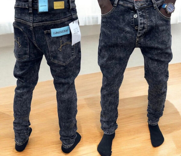 Jeans homme délavé LUNGOSILKY