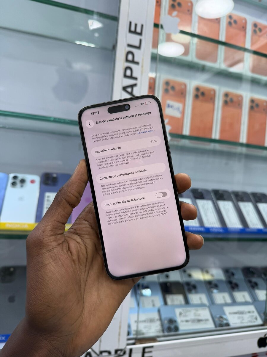 14 Pro max 128go écran changer