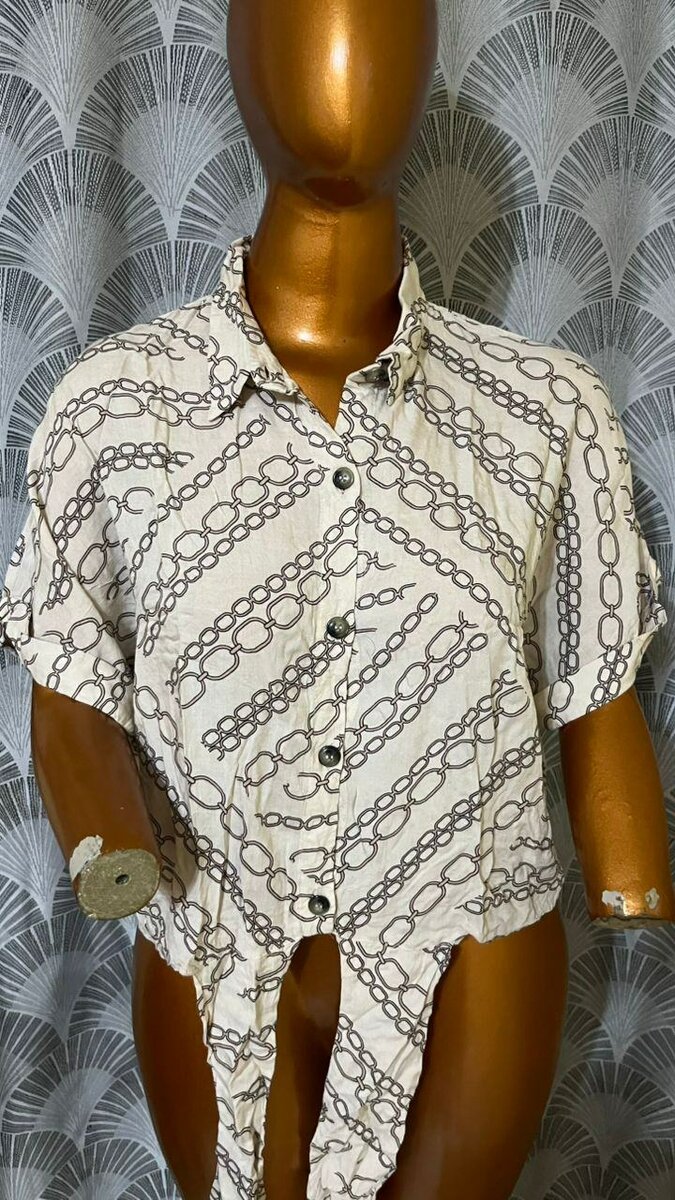 Chemisier noué tendance