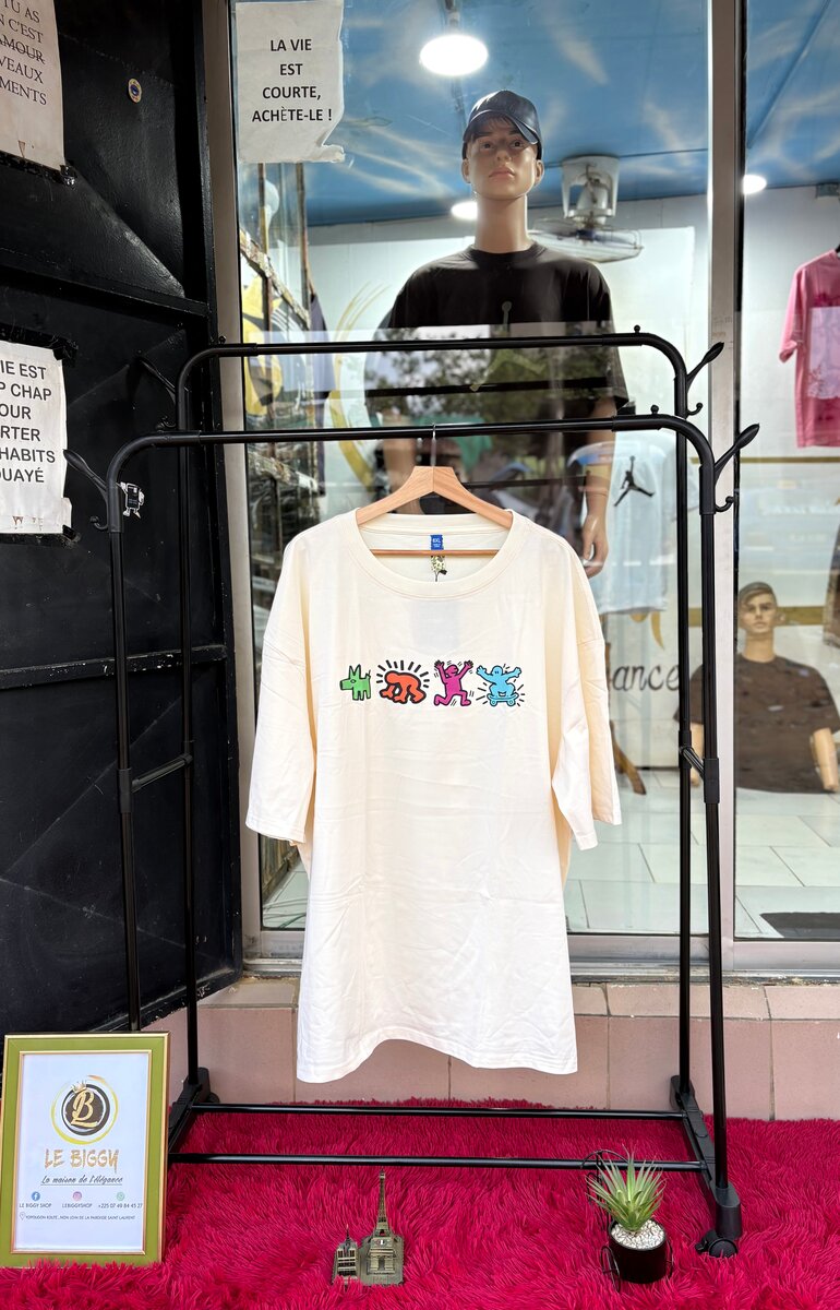 T-shirt oversize imprimé