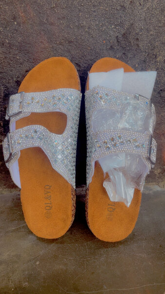 Sandales Confort Bicolores