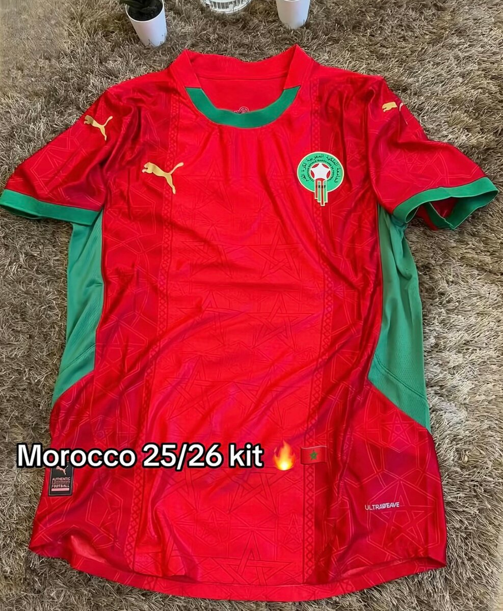 Maillot Maroc Football 2025