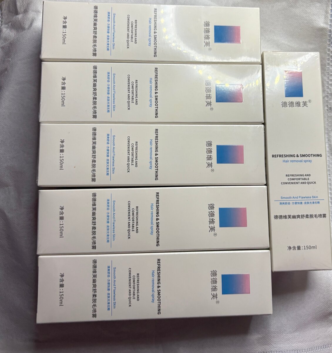 Spray dépilatoire rafraîchissant 150ml