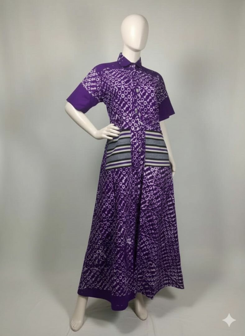 Robe Longue Bohème Violet