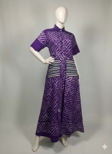 Robe Longue Bohème Violet