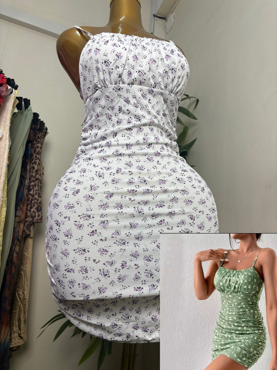 Robe Fleurie pour Femme