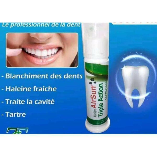 Dentifrice Triple Action Menthe