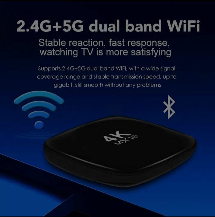 MX10 TV Box Android 4K Ultra HD