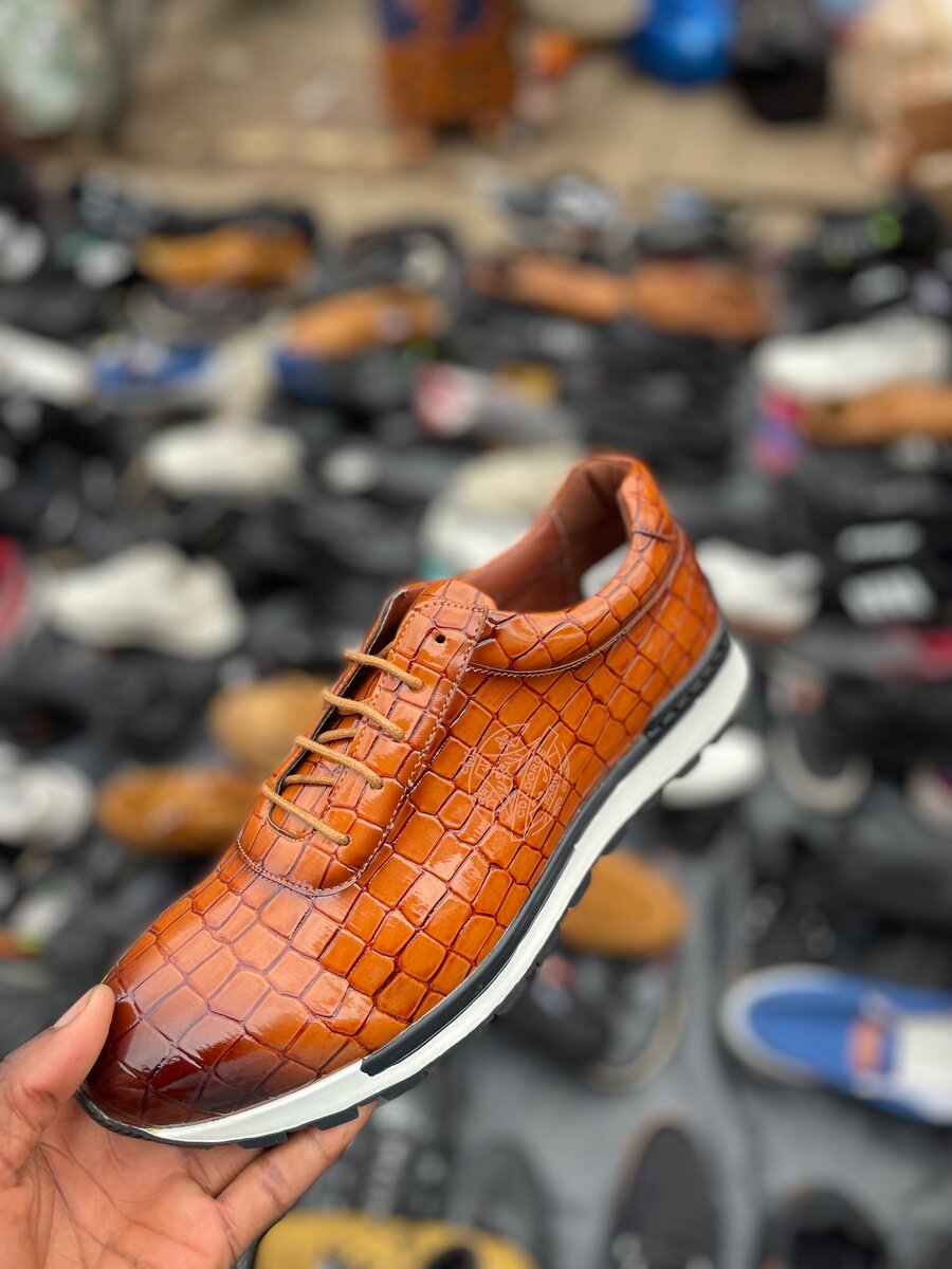 Chaussures Homme Cuir Croco