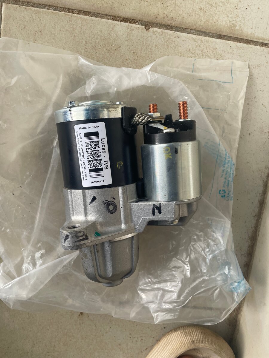 Démarreur de moteur  DZIRE