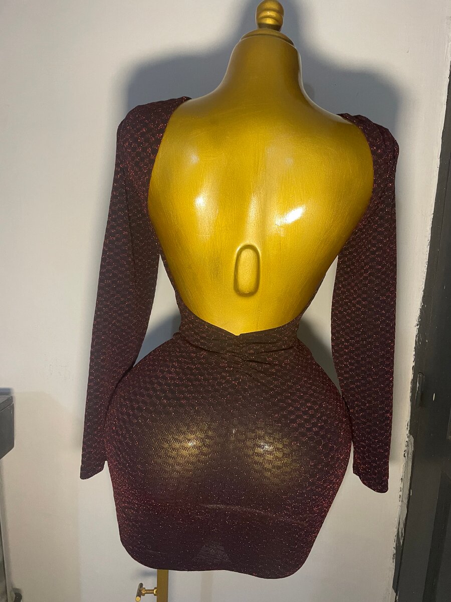 Robe moulante élégante glamour