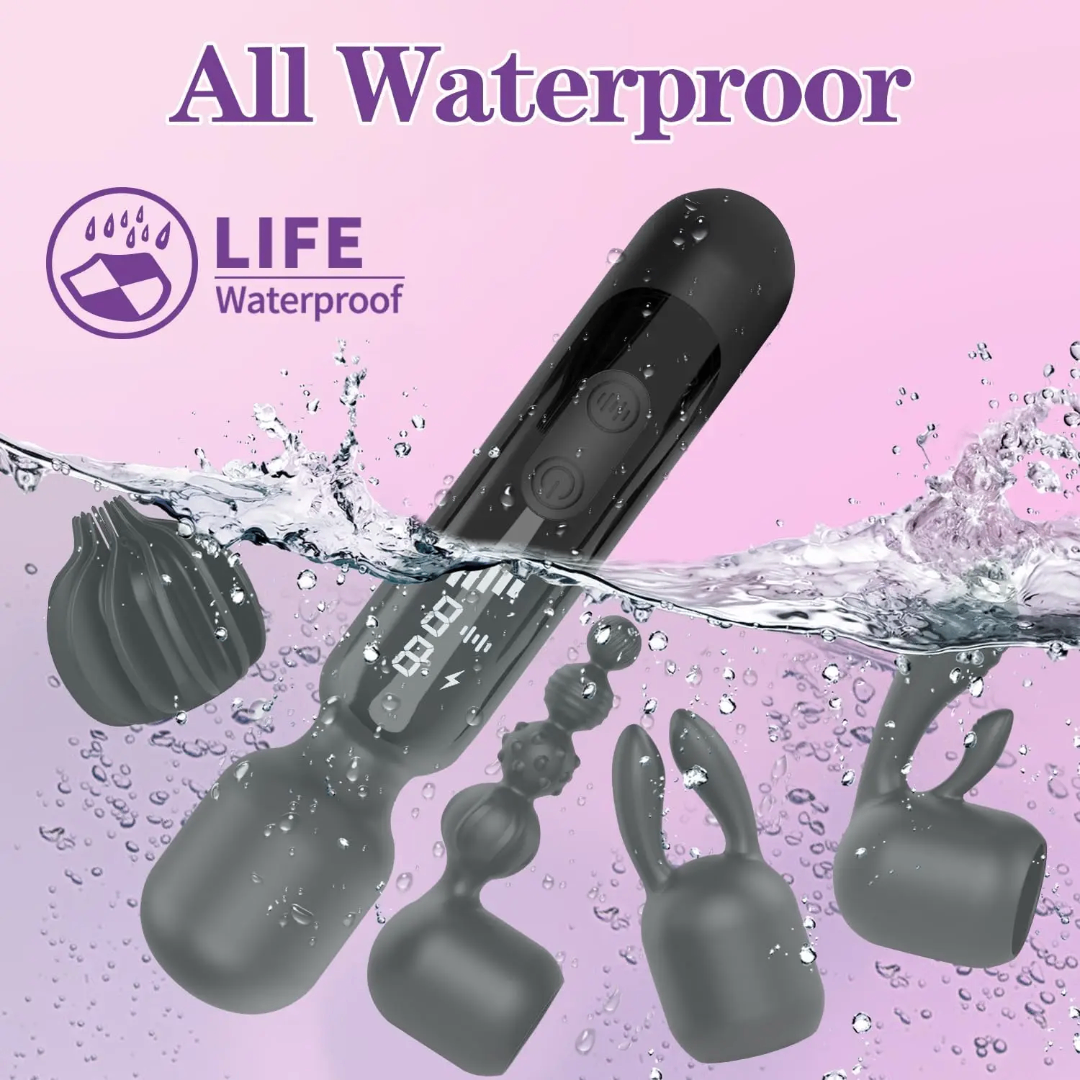 Vibromasseur affichage numériq