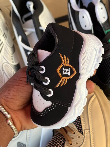 Chaussures Bébé Noires Sport