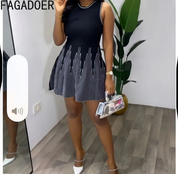 Robe élégante sans manches