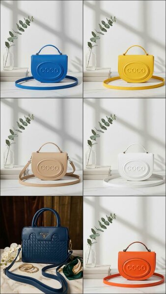 Sac à main coloré moderne