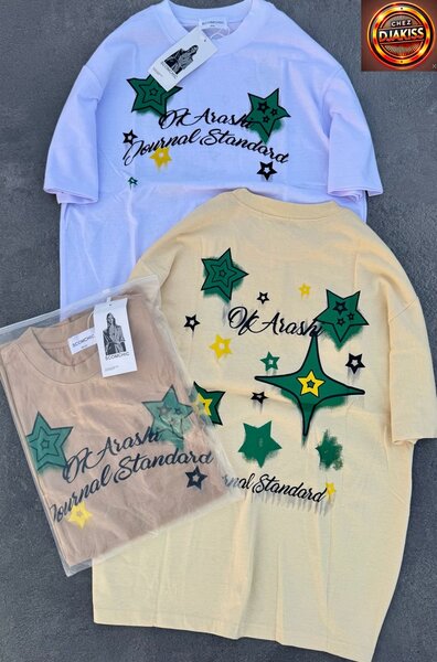 T-shirts graphiques colorés