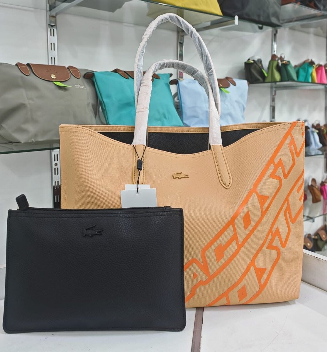 Sac cabas Lacoste élégant