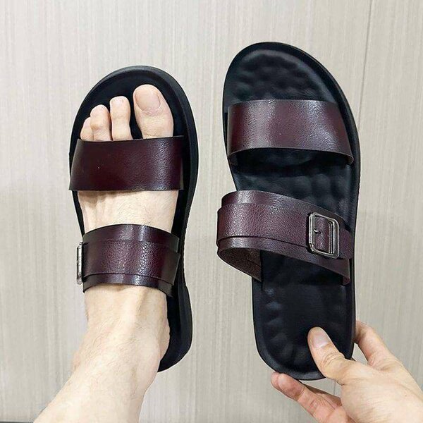 Sandales en cuir élégantes