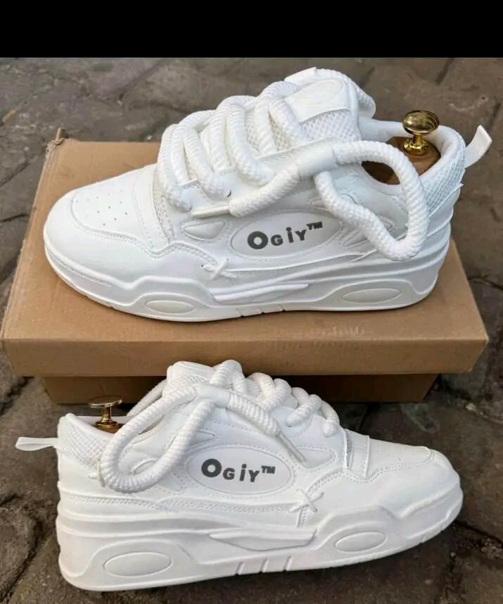 Baskets blanches tendance