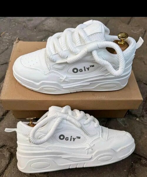 Baskets blanches tendance