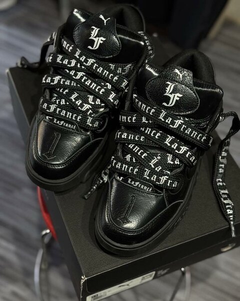 Sneakers noires tendance LaFrance