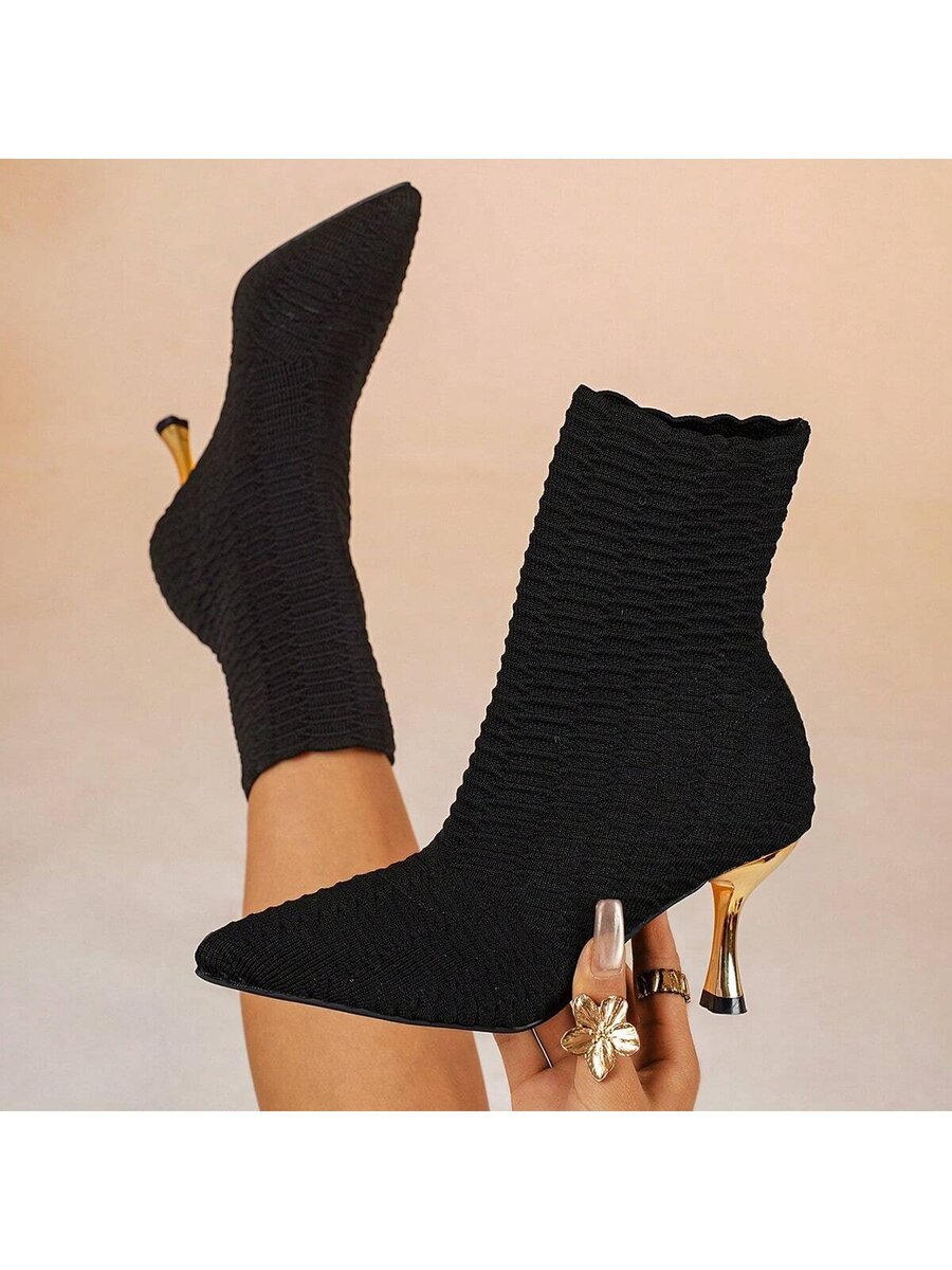 Bottines à talon chic pour femme