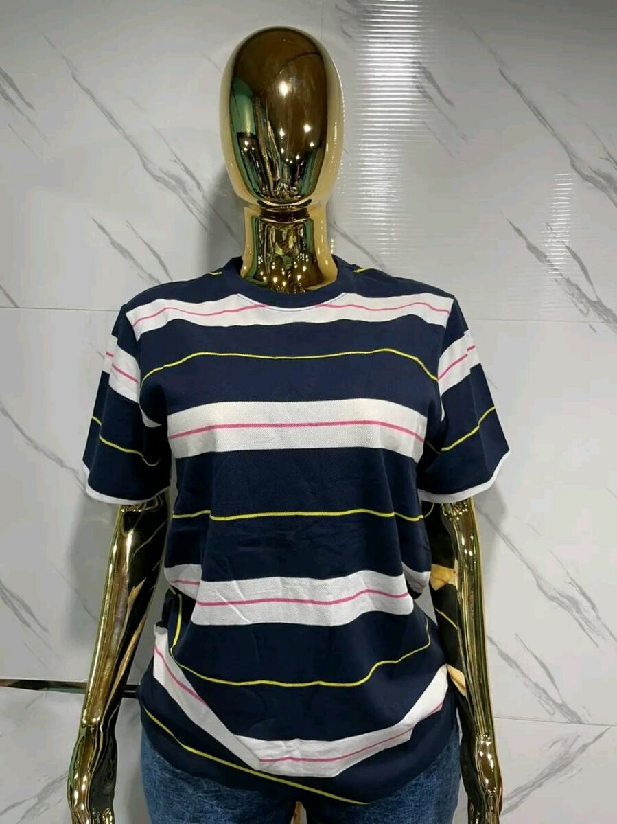 T-shirt rayée unisexe