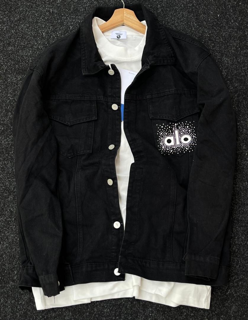 Veste en jean style vintage