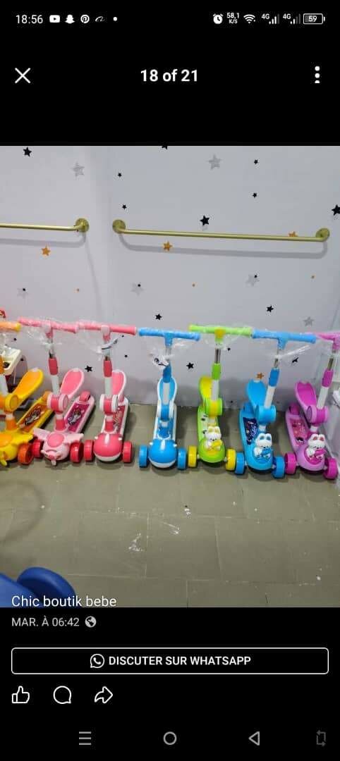 Trottinette Enfant Lumineuse