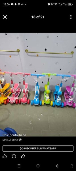 Trottinette Enfant Lumineuse