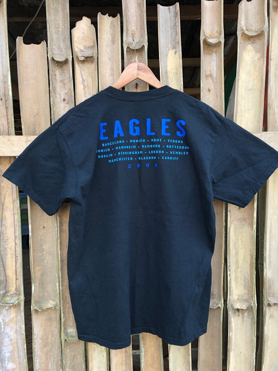 T-shirt Eagles noir concert 2004