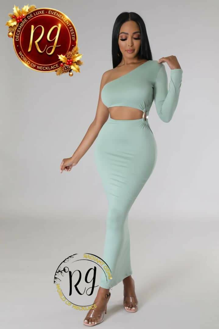 Robe Élégante en Tricot Femme