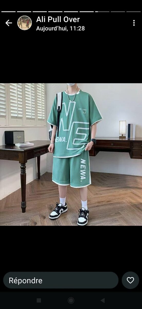 Ensemble décontracté homme