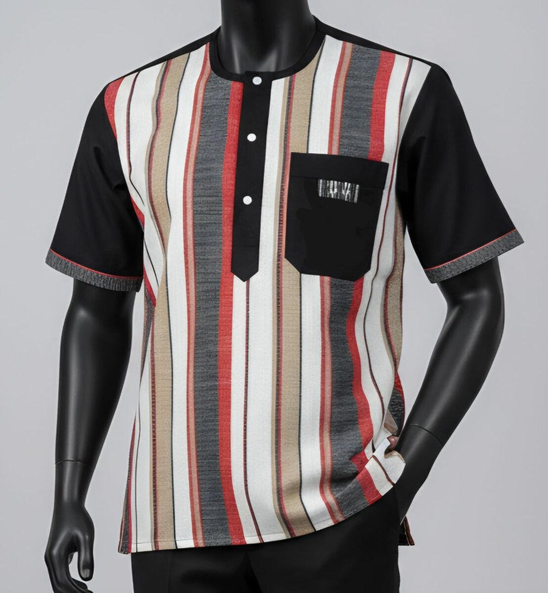 Chemise à rayures élégante