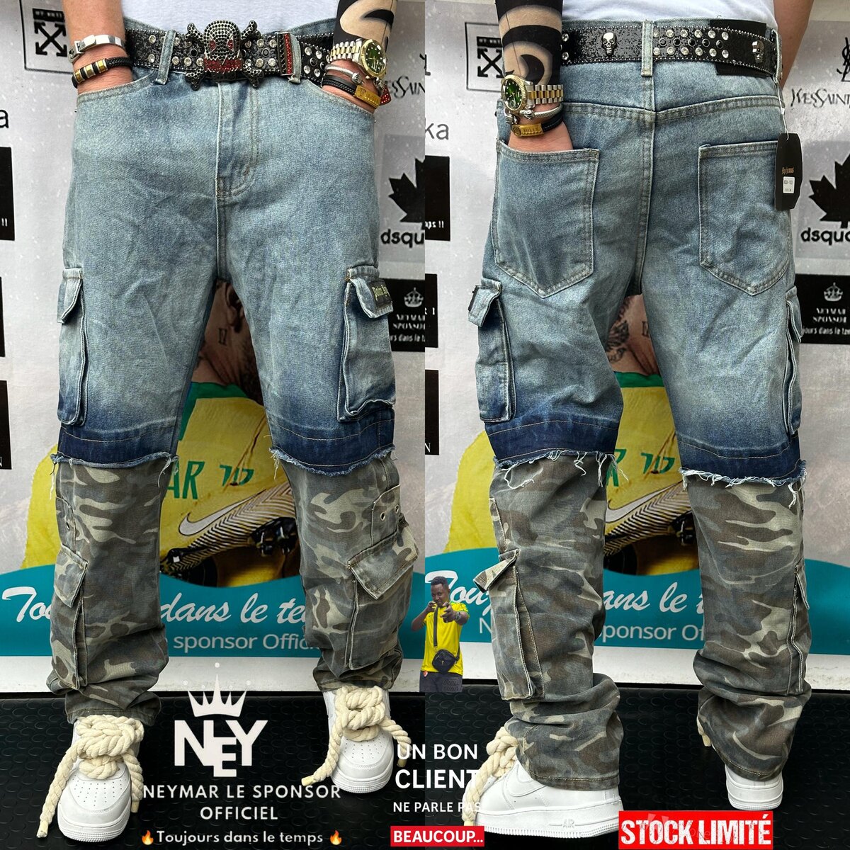 Pantalons camouflage homme urbain