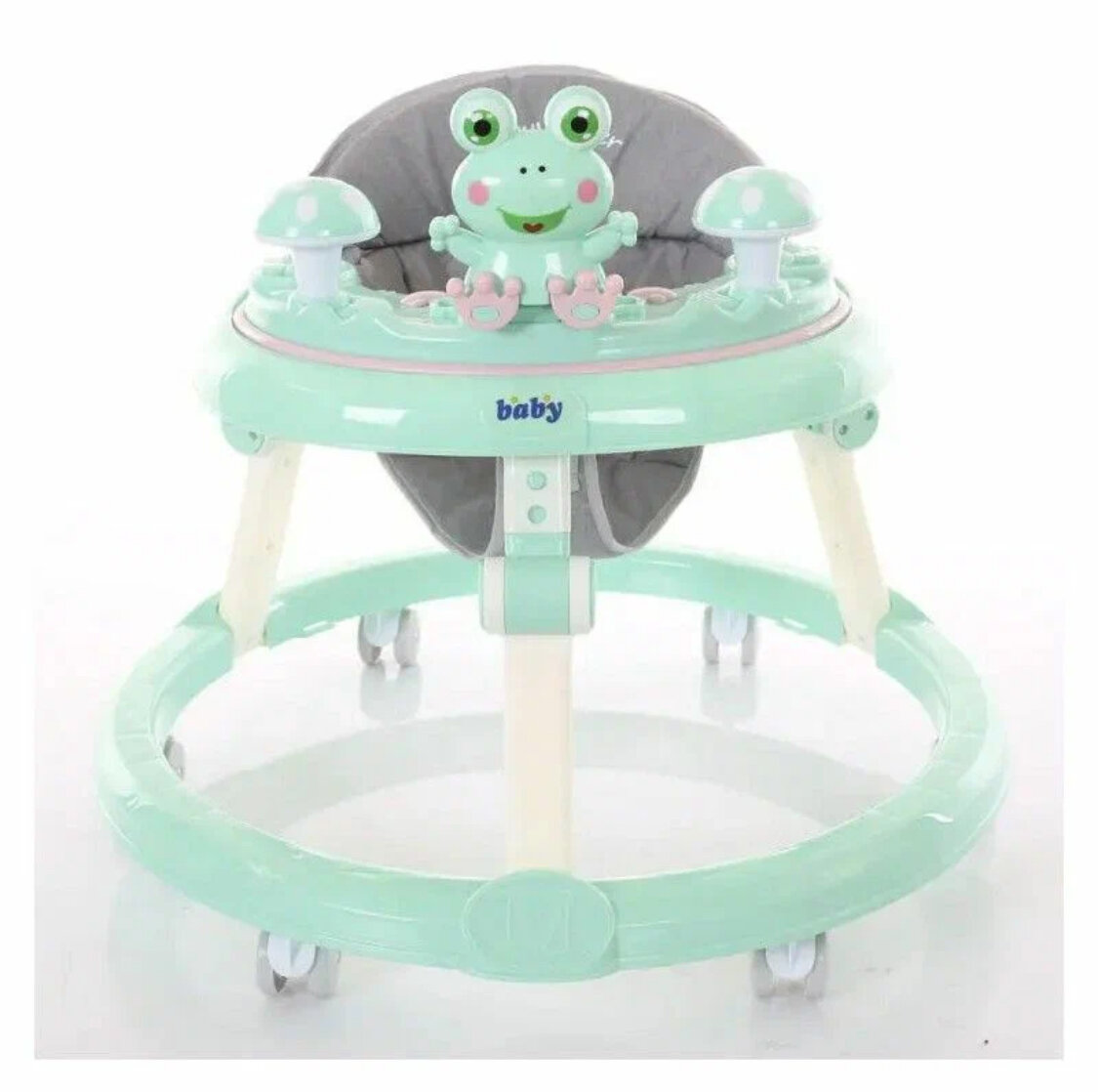 Marcheur bébé interactif Baby - Vert/Bleu