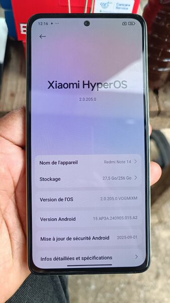 Smartphone Redmi Note 14