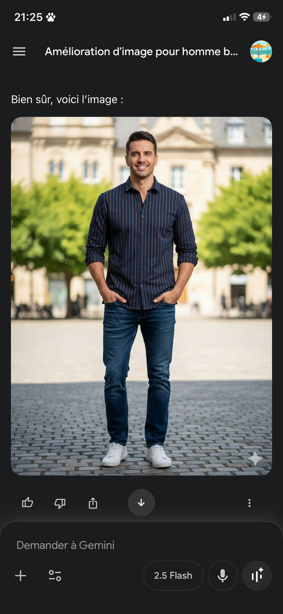 Chemise élégante pour hommes