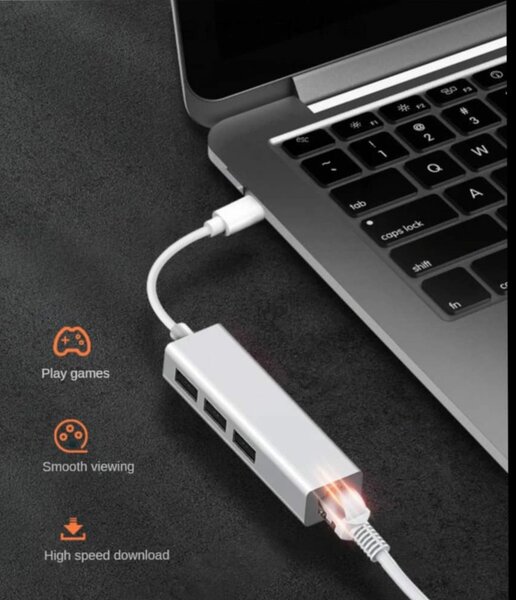 Adaptateur USB-C Ethernet