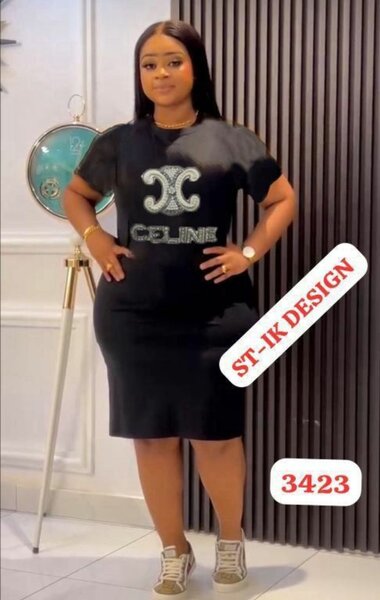 Robe noire élégante